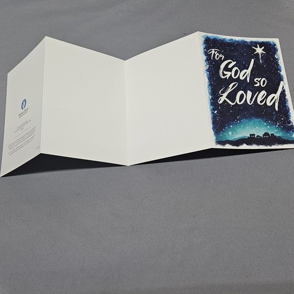 Pack Of 7 Religious Expanding Christmas Cards & Envelopes By Discovery House - Picture 6 of 7